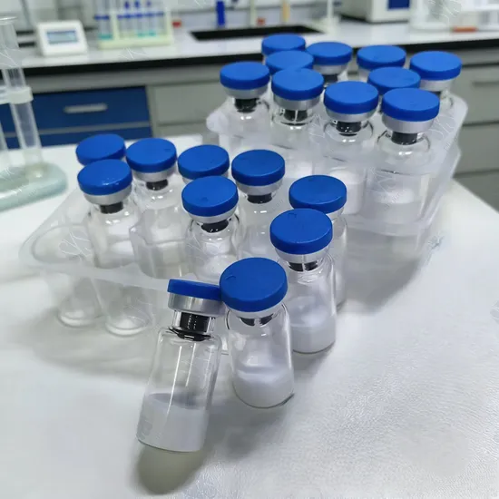 Ghk-Cu Blue Copper Peptide 99% HPLC Cosmetic Ingredient for Anti-aging 50mg 100mg Vials