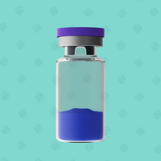 Ghk Cu 99% Blue Copper Peptide Skin Care Ingredient for Scientific Research 50mg 100mg Vials
