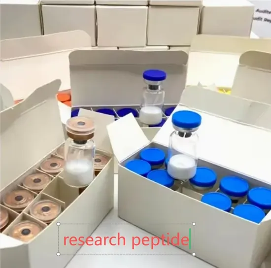 High Purity GHK-Cu MT2 Glutathione NAD+ SS31 Research Peptides Powder for Lab Research Use with GMP Certification