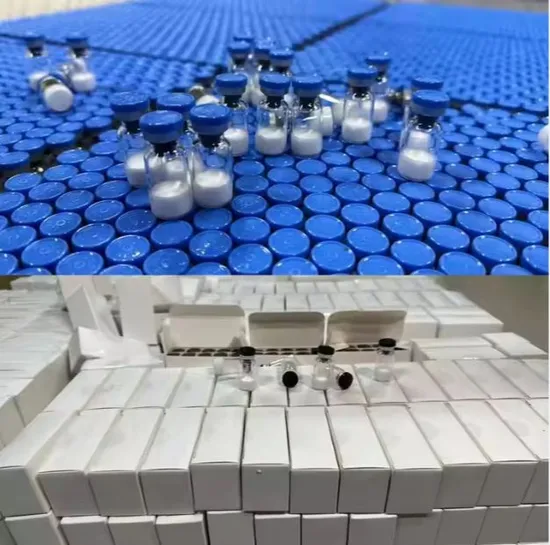 Ghk-Cu Peptides 99% Purity Lyophilized Powder for Skin Collagen Research with GMP Certification