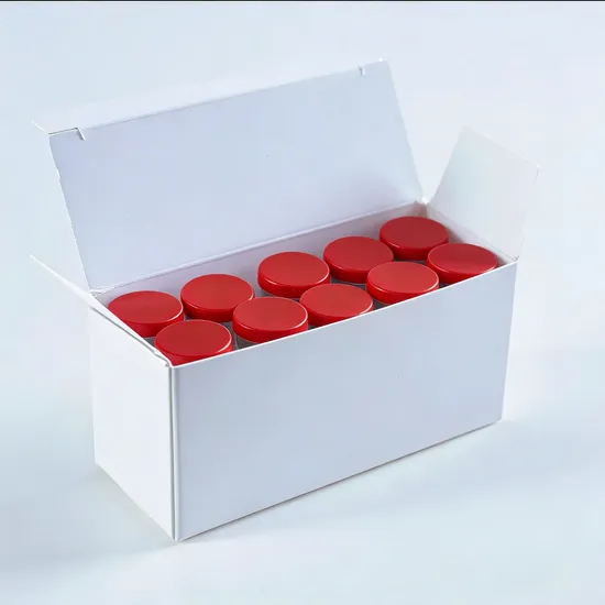 GHK-Cu Peptide 99% Purity Lyophilized Powder for Anti-Aging Cosmetic Research 50mg