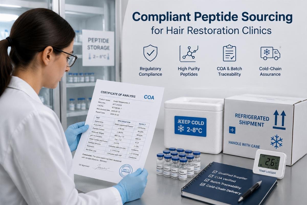How to Source GHK-Cu PTD-DBM Thymosin from Reliable China Peptide Suppliers