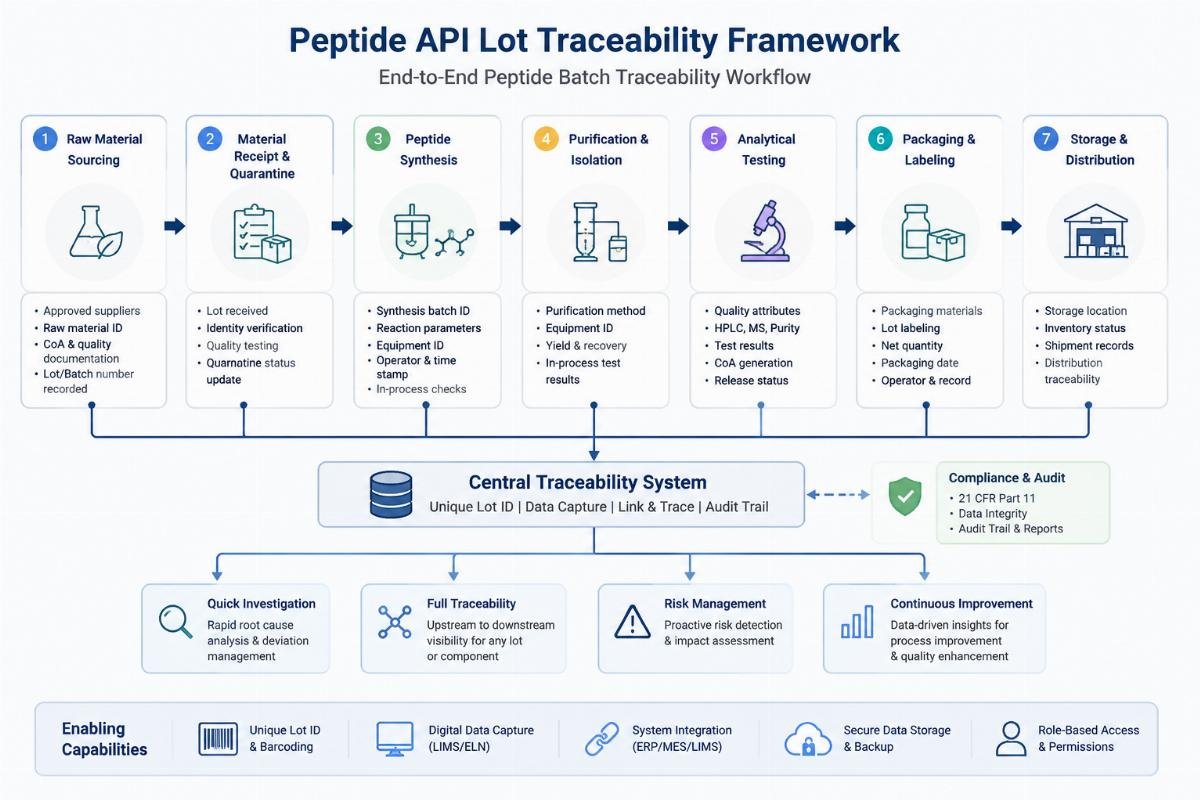 Why Lot-to-Lot Testing Matters for Peptide API Sourcing from Chinese Manufacturers
