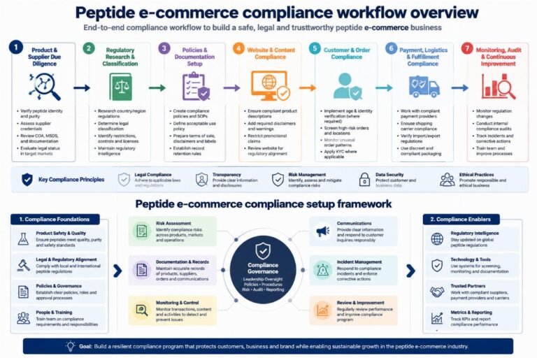 3 Metrics to Check GMP-Certified Peptide Manufacturers for Cross-Border Sales