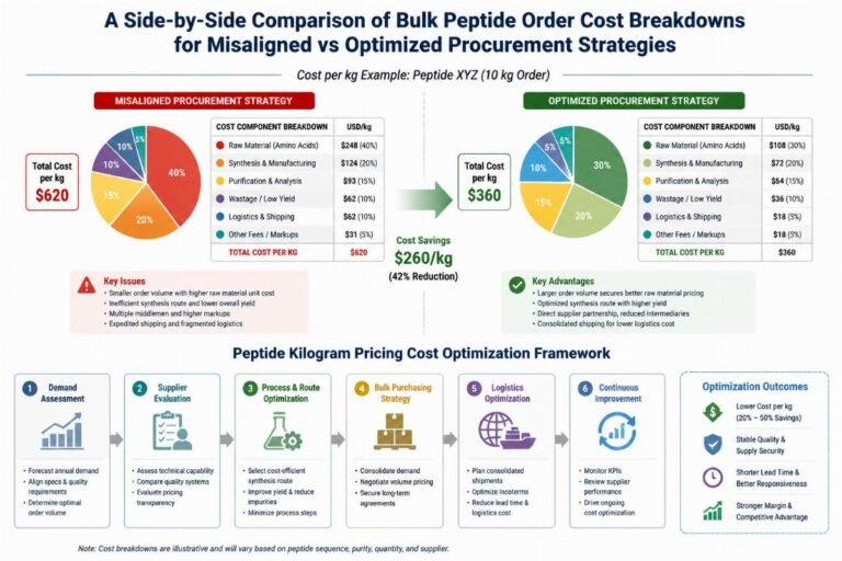 How to Get Peptide Kilogram Pricing From China Suppliers: 2025 Cost Cut Tricks