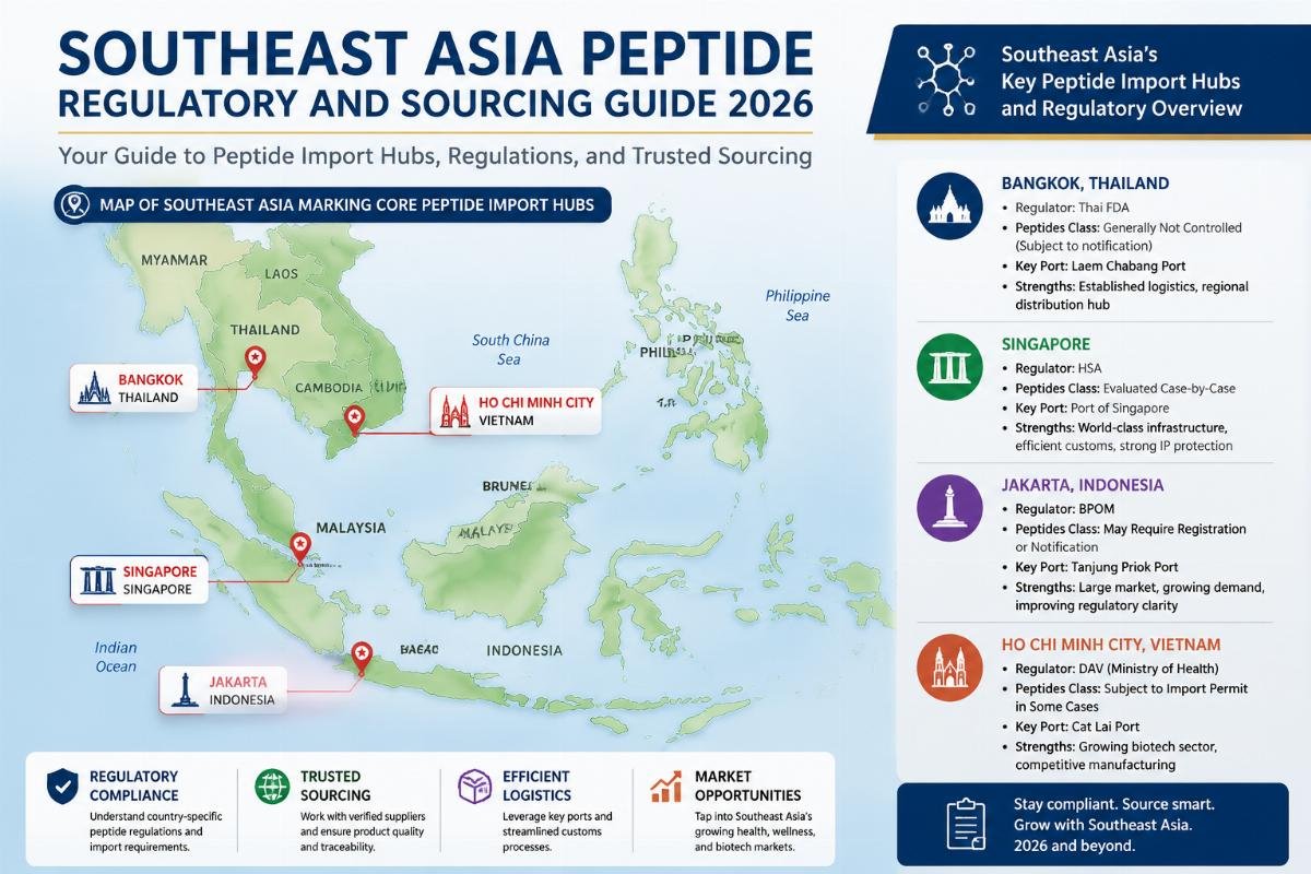 Why 38% SEA Peptide Shipments Fail: Fix with GMP-Certified Chinese Suppliers